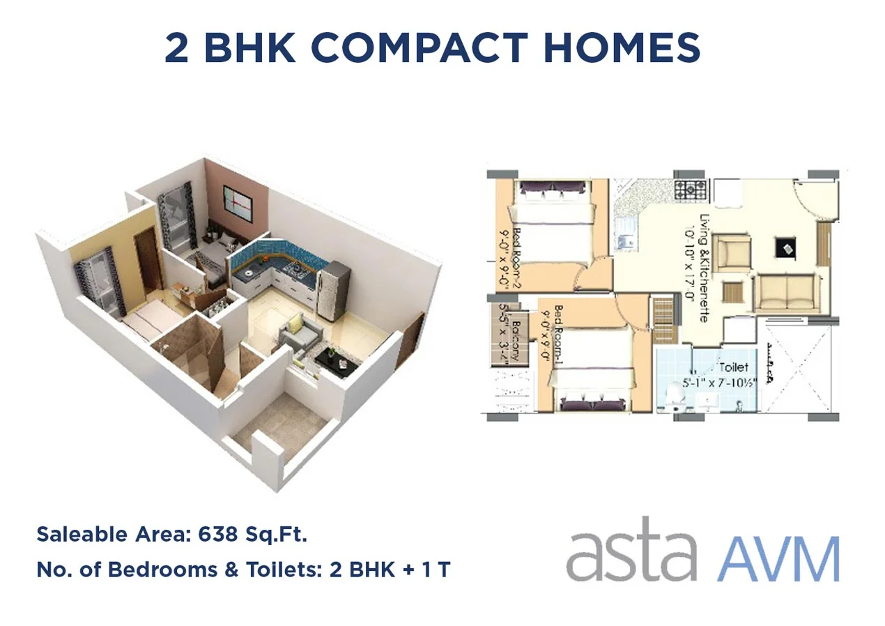 3BHK Floor Plan